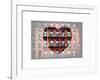 Love NY Series - Facade of Building with Fire Escape - USA-Philippe Hugonnard-Framed Art Print