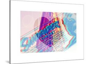 Love NY Series - Flatiron Building Art Deco - Manhattan - New York - USA-Philippe Hugonnard-Stretched Canvas