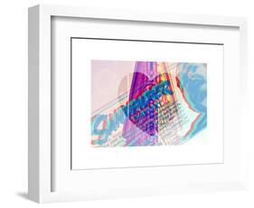 Love NY Series - Flatiron Building Art Deco - Manhattan - New York - USA-Philippe Hugonnard-Framed Art Print