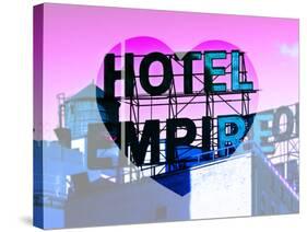 Love NY Series - Hotel Empire Sign - Manhattan - New York City - USA-Philippe Hugonnard-Stretched Canvas