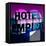 Love NY Series - Hotel Empire Sign - Manhattan - New York City - USA-Philippe Hugonnard-Framed Stretched Canvas