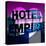 Love NY Series - Hotel Empire Sign - Manhattan - New York City - USA-Philippe Hugonnard-Stretched Canvas