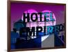 Love NY Series - Hotel Empire Sign - Manhattan - New York City - USA-Philippe Hugonnard-Framed Photographic Print