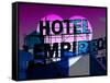 Love NY Series - Hotel Empire Sign - Manhattan - New York City - USA-Philippe Hugonnard-Framed Stretched Canvas