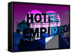 Love NY Series - Hotel Empire Sign - Manhattan - New York City - USA-Philippe Hugonnard-Framed Stretched Canvas