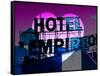 Love NY Series - Hotel Empire Sign - Manhattan - New York City - USA-Philippe Hugonnard-Framed Stretched Canvas