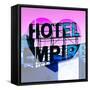 Love NY Series - Hotel Empire Sign - Manhattan - New York City - USA-Philippe Hugonnard-Framed Stretched Canvas