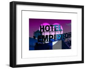 Love NY Series - Hotel Empire Sign - Manhattan - New York City - USA-Philippe Hugonnard-Framed Art Print