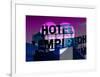 Love NY Series - Hotel Empire Sign - Manhattan - New York City - USA-Philippe Hugonnard-Framed Art Print