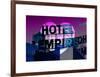 Love NY Series - Hotel Empire Sign - Manhattan - New York City - USA-Philippe Hugonnard-Framed Art Print