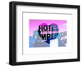 Love NY Series - Hotel Empire Sign - Manhattan - New York City - USA-Philippe Hugonnard-Framed Art Print