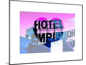 Love NY Series - Hotel Empire Sign - Manhattan - New York City - USA-Philippe Hugonnard-Mounted Art Print