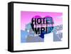 Love NY Series - Hotel Empire Sign - Manhattan - New York City - USA-Philippe Hugonnard-Framed Stretched Canvas