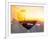 Love NY Series - Landscape of Manhattan at Sunset - New York - USA-Philippe Hugonnard-Framed Photographic Print