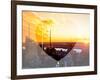 Love NY Series - Landscape of Manhattan at Sunset - New York - USA-Philippe Hugonnard-Framed Photographic Print