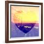 Love NY Series - Landscape of Manhattan at Sunset - New York - USA-Philippe Hugonnard-Framed Photographic Print