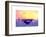 Love NY Series - Landscape of Manhattan at Sunset - New York - USA-Philippe Hugonnard-Framed Art Print