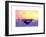 Love NY Series - Landscape of Manhattan at Sunset - New York - USA-Philippe Hugonnard-Framed Art Print