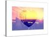 Love NY Series - Landscape of Manhattan at Sunset - New York - USA-Philippe Hugonnard-Stretched Canvas