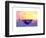 Love NY Series - Landscape of Manhattan at Sunset - New York - USA-Philippe Hugonnard-Framed Art Print