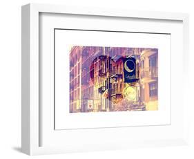 Love NY Series - Little Italy Buildings - Manhattan - New York - USA-Philippe Hugonnard-Framed Art Print