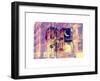 Love NY Series - Little Italy Buildings - Manhattan - New York - USA-Philippe Hugonnard-Framed Art Print