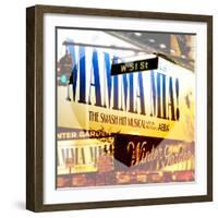 Love NY Series - Mamma Mia The Musical - Winter Garden Theatre - Manhattan - New York - USA-Philippe Hugonnard-Framed Photographic Print