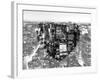 Love NY Series - Manhattan at Night - New York - USA - B&W Photography-Philippe Hugonnard-Framed Photographic Print