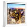 Love NY Series - Manhattan at Night - New York - USA-Philippe Hugonnard-Framed Photographic Print