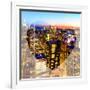 Love NY Series - Manhattan at Night - New York - USA-Philippe Hugonnard-Framed Photographic Print