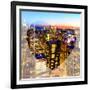 Love NY Series - Manhattan at Night - New York - USA-Philippe Hugonnard-Framed Photographic Print