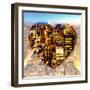 Love NY Series - Manhattan at Night - New York - USA-Philippe Hugonnard-Framed Photographic Print