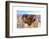 Love NY Series - Manhattan at Night - New York - USA-Philippe Hugonnard-Framed Art Print