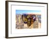 Love NY Series - Manhattan at Night - New York - USA-Philippe Hugonnard-Framed Art Print