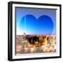 Love NY Series - Manhattan at Night with Central Park - New York - USA-Philippe Hugonnard-Framed Photographic Print