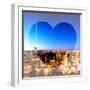 Love NY Series - Manhattan at Night with Central Park - New York - USA-Philippe Hugonnard-Framed Photographic Print