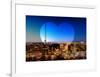 Love NY Series - Manhattan at Night with Central Park - New York - USA-Philippe Hugonnard-Framed Art Print