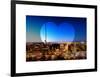 Love NY Series - Manhattan at Night with Central Park - New York - USA-Philippe Hugonnard-Framed Art Print