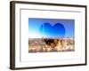 Love NY Series - Manhattan at Night with Central Park - New York - USA-Philippe Hugonnard-Framed Art Print