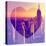 Love NY Series - Manhattan at Sunset - The Empire State Building - New York - USA-Philippe Hugonnard-Stretched Canvas