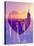 Love NY Series - Manhattan at Sunset - The Empire State Building - New York - USA-Philippe Hugonnard-Stretched Canvas