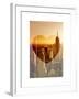 Love NY Series - Manhattan at Sunset - The Empire State Building - New York - USA-Philippe Hugonnard-Framed Art Print