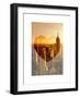 Love NY Series - Manhattan at Sunset - The Empire State Building - New York - USA-Philippe Hugonnard-Framed Art Print