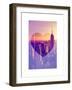 Love NY Series - Manhattan at Sunset - The Empire State Building - New York - USA-Philippe Hugonnard-Framed Art Print