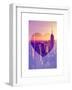 Love NY Series - Manhattan at Sunset - The Empire State Building - New York - USA-Philippe Hugonnard-Framed Art Print