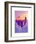 Love NY Series - Manhattan at Sunset - The Empire State Building - New York - USA-Philippe Hugonnard-Framed Art Print