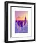 Love NY Series - Manhattan at Sunset - The Empire State Building - New York - USA-Philippe Hugonnard-Framed Art Print