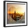 Love NY Series - Manhattan at Sunset with the Empire State Building - New York - USA-Philippe Hugonnard-Framed Photographic Print