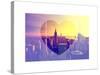 Love NY Series - Manhattan at Sunset with the Empire State Building - New York - USA-Philippe Hugonnard-Stretched Canvas