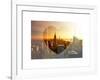 Love NY Series - Manhattan at Sunset with the Empire State Building - New York - USA-Philippe Hugonnard-Framed Art Print